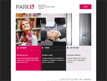 Tablet Screenshot of park-in.cz